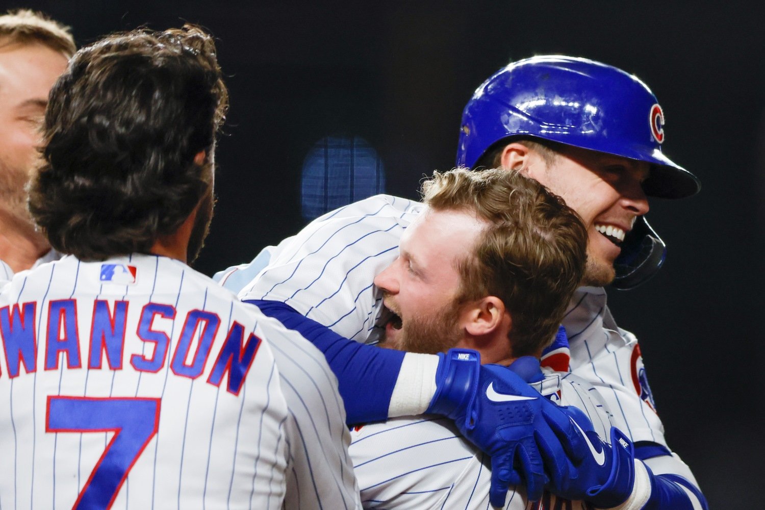 Chicago Cubs fans delighted as infielder Nico Hoerner delivers an  extra-inning win against the Seattle Mariners: Can't spell Hoerner without  H-E-R-O