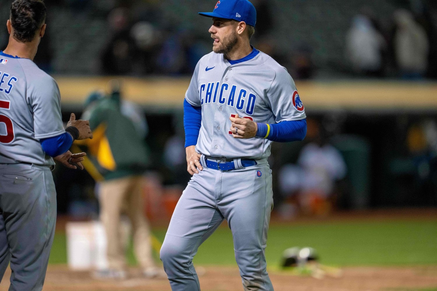 CHICAGO, IL - APRIL 09: Chicago Cubs third baseman Edwin Rios (30
