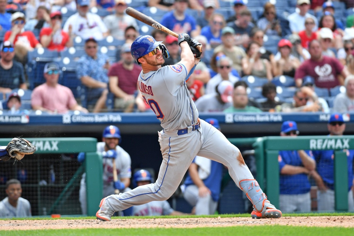 Mets slugger Pete Alonso climbing up the franchise's home run chart