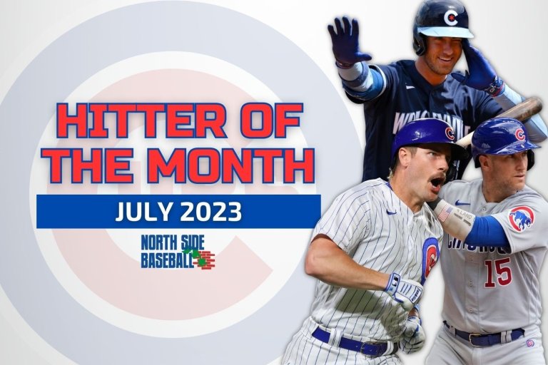 Cubs Hitter of the Month - July 2023