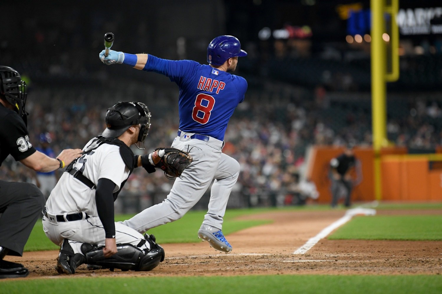 Ian Happ Gets 3 Hits as Cubs Beat Brewers 5-4 on Opening Day – NBC