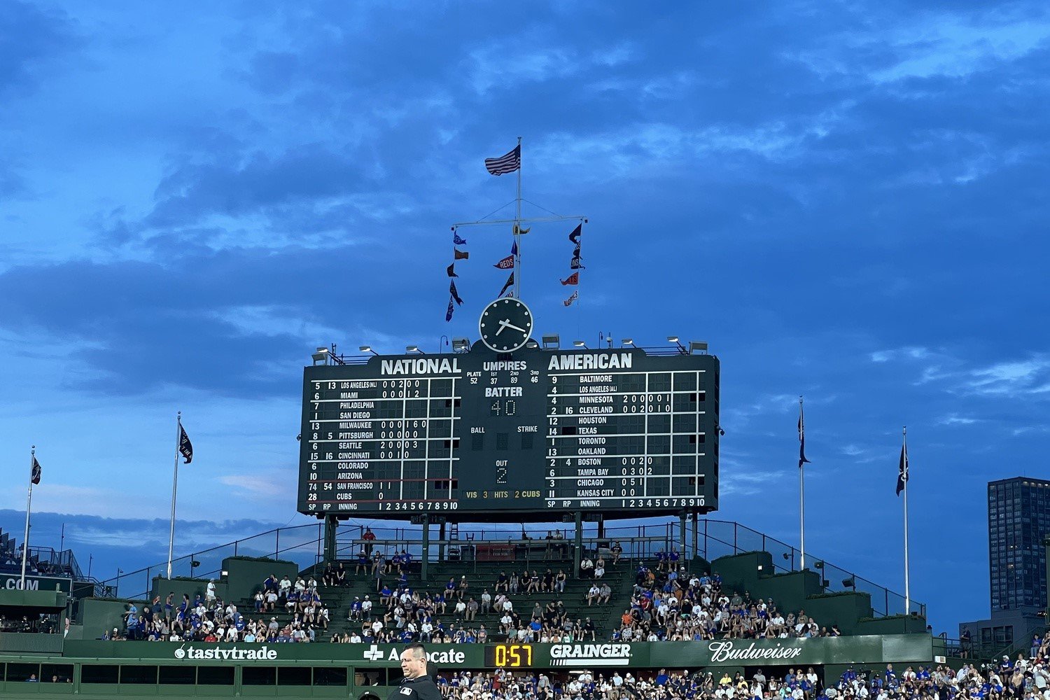 Back in the bleachers: Returning to Wrigley Field for the first