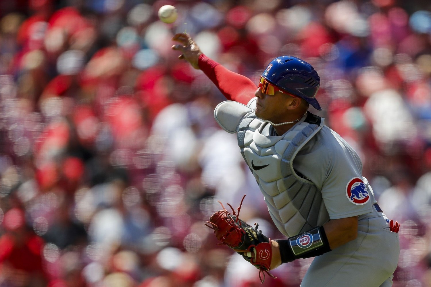 Willson Contreras Game-Used Jersey - Diamondbacks vs. Cubs