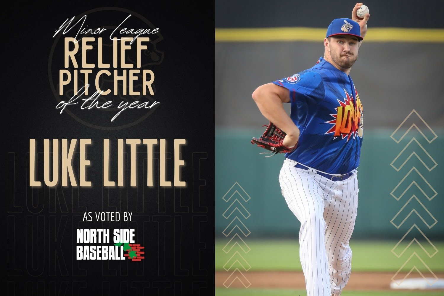 Cubs make roster move, call up pitcher Luke Little