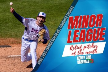 Cubs Minor League Relief Pitcher of the Month - April 2024