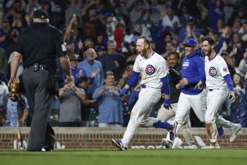 Michael Busch Had a Hole in His Swing. Now We Have a Moment to Remember it By.