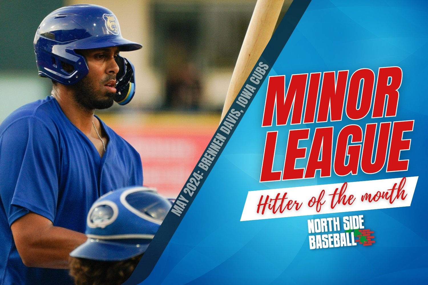 Cubs Minor League Hitter of the Month May 2024 Cubs Minor League