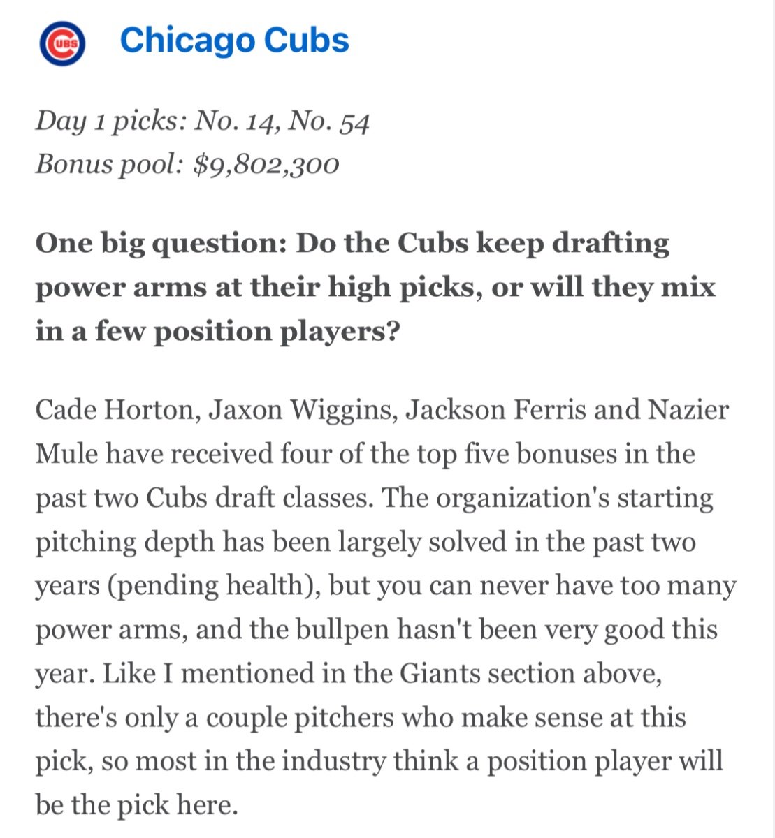 2024 MLB Draft Thread Page 5 MLB Draft, International Signings