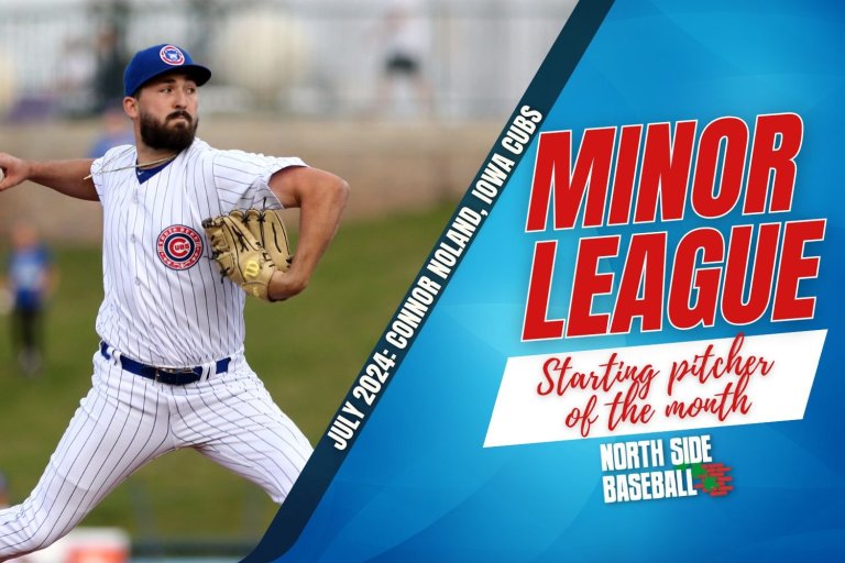 Cubs Minor League Pitcher of the Month: July 2024