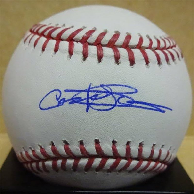 Carlos Peña's Autograph