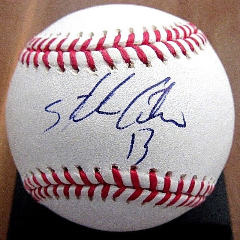 Starlin Castro outlet Signed baseball Steiner