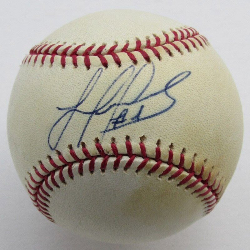 Luis Valbuena's Autograph