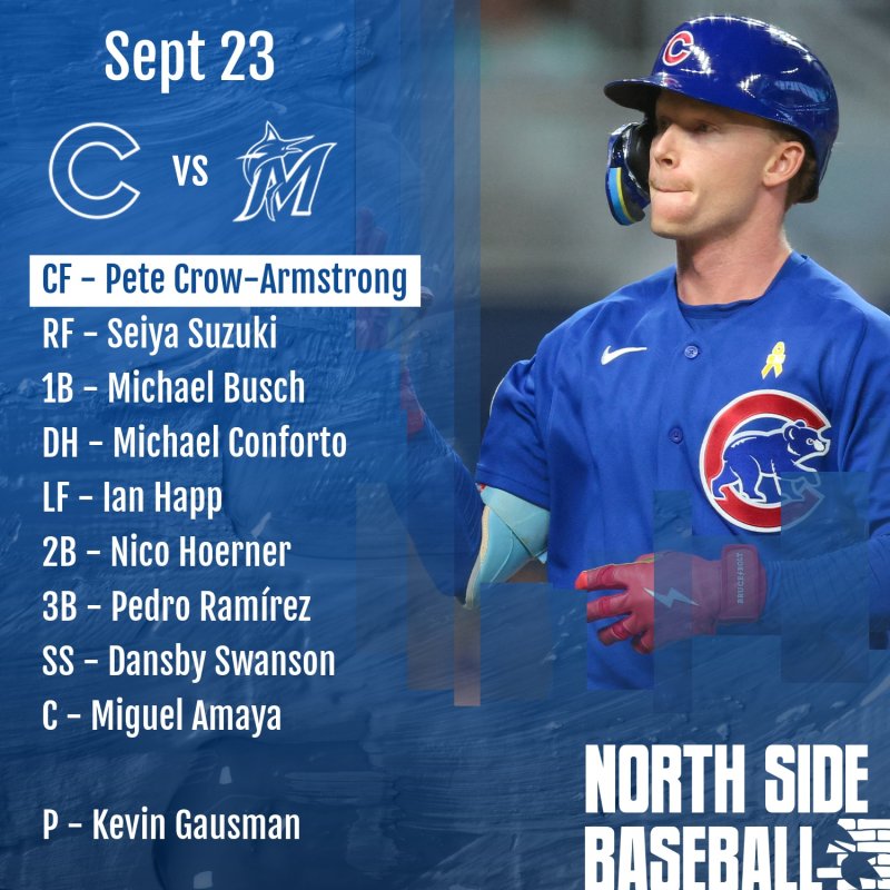 Lineup: Sept 23