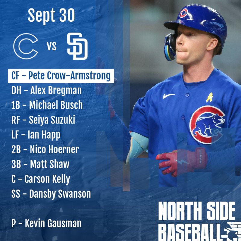 Lineup: Sept 30